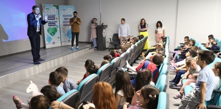 KASKİ’DEN MİNİK YÜREKLERE ‘SU BİLİNCİ’ EĞİTİMİ