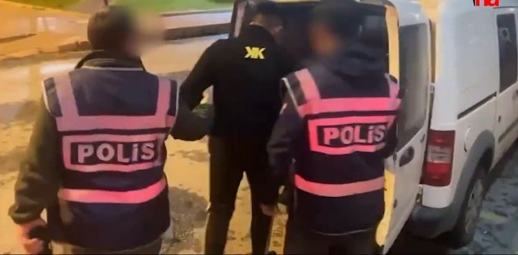 Akü hırsızları tutuklandı