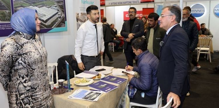 BAŞKAN ÖZDOĞAN'DAN, İSTİHDAM FUARI’NA ÇIKARTMA