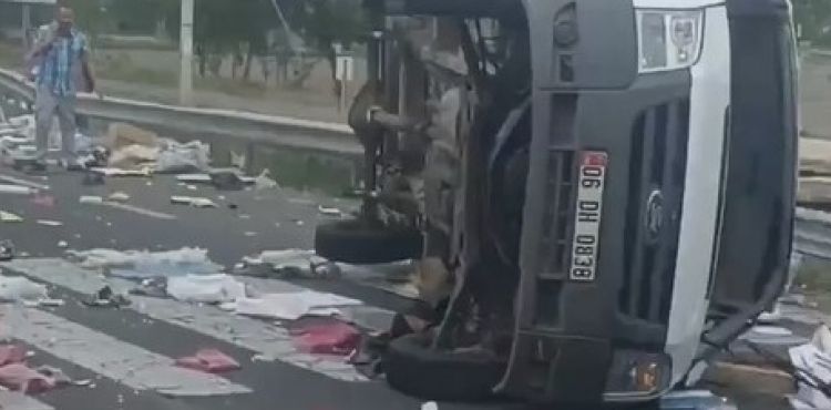 Feci kazada 1 ölü 4 yaralı