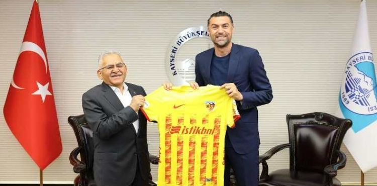 BAŞKAN BÜYÜKKILIÇ’A “SARI KIRMIZI” ZİYARET