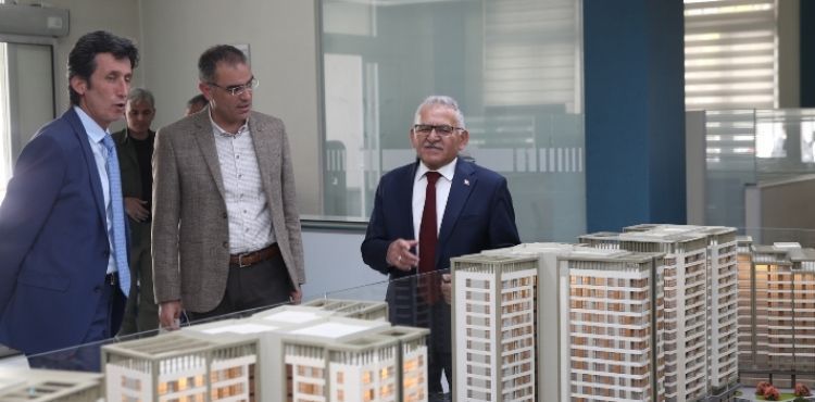BAŞKAN BÜYÜKKILIÇ: “VİZYON PROJE SAHABİYE’DE ÇALIŞMALAR HIZLA SÜRÜYOR”