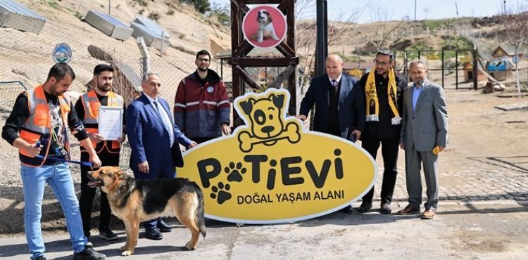 TALAS’TA TÜRKİYE’YE ÖRNEK PATİ EVİ