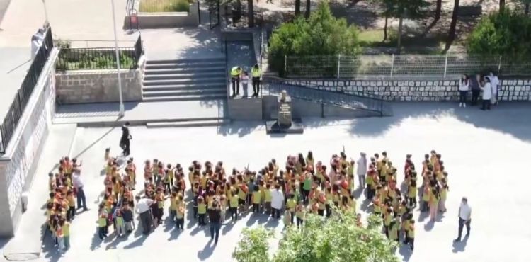 Trafik ekiplerince 600 öğrenciye eğitim verildi