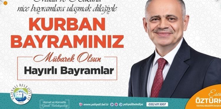 BAŞKAN ÖZTÜRK’TEN KURBAN BAYRAMI KUTLAMA MESAJI