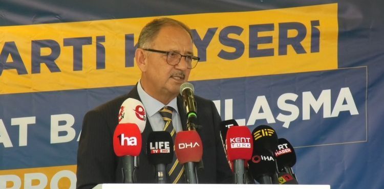 Bakan Özhaseki: “Problemlerimiz var ancak çözecek bir Cumhur İttifakımız da var”