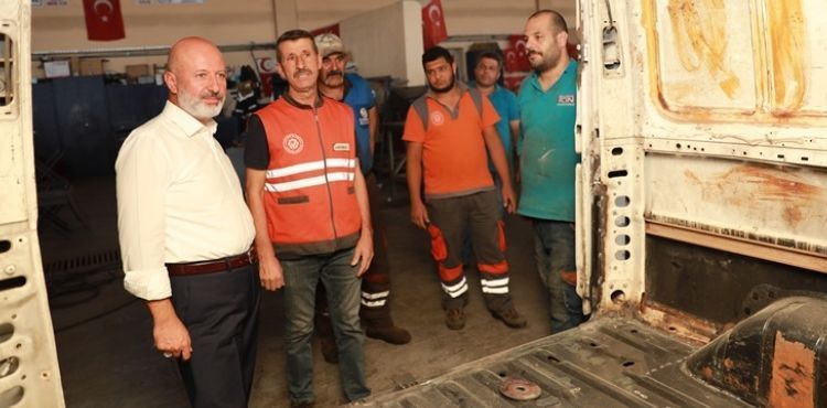 BAŞKAN ÇOLAKBAYRAKDAR, “ATÖLYEMİZ, SANAYİ SİTESİ GİBİ ÇALIŞIYOR”
