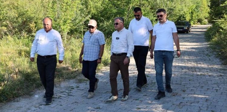 BAŞKAN ÖZDOĞAN, ÇAĞLAYAN BÖLGESİ'Nİ İNCELEDİ