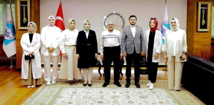 BAŞKAN BÜYÜKKILIÇ’A TÜGVA HEYETİNDEN ZİYARET