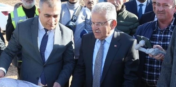 BAŞKAN BÜYÜKKILIÇ: “FELAHİYE’DE 41 MİLYON TL’LİK ATIK SU ARITMA TESİSİ İNŞAATINI SÜRDÜRÜYORUZ”