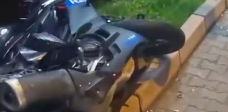 Motosiklet kazasında yaşamını yitiren sürücü defnedildi