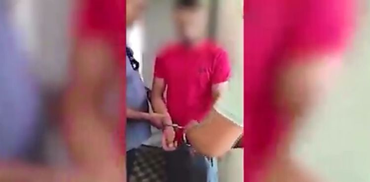 Araca zarar veren ve hakkında aranma kaydı bulunan kişi tutuklandı