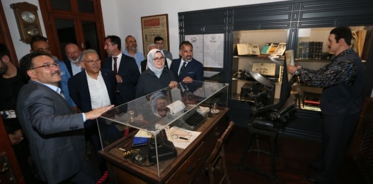 BAŞKAN BÜYÜKKILIÇ: “BASIN MÜZESİ, ZİYARETÇİLERİNİ BEKLİYOR”