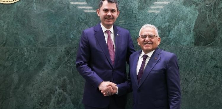BAŞKAN BÜYÜKKILIÇ’TAN BAKAN KURUM’A ZİYARET