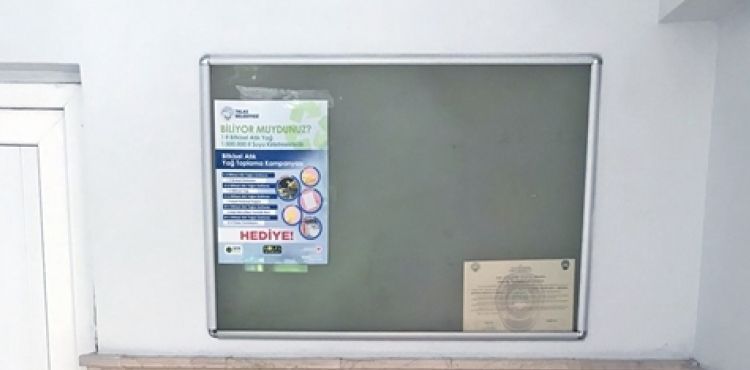 TALAS’TA ATIK YAĞLAR ÇÖPE GİTMİYOR