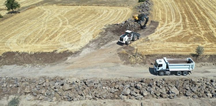 BAŞKAN BÜYÜKKILIÇ: “22 KİLOMETRELİK GRUP YOLDA 120 MİLYON TL’LİK ÇALIŞMA YAPIYORUZ”