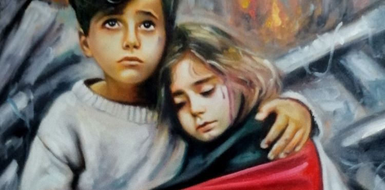 TALAS BELEDİYESİNDEN GAZZELİ ÇOCUKLAR RESİM SERGİSİ