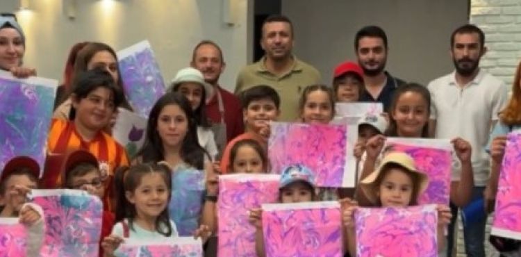MİNİK SANATSEVERLER, BÜYÜK ŞEHİR SANAT GALERİSİ’NDE