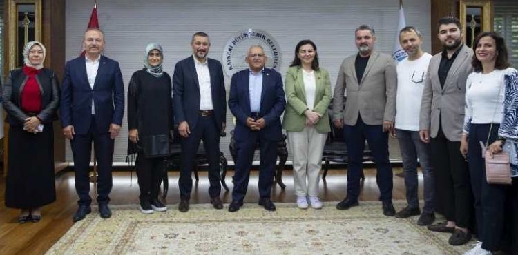 AK PARTİ GENEL MERKEZ İL KOORDİNATÖRLERİNDEN BAŞKAN BÜYÜKKILIÇ'A ZİYARET