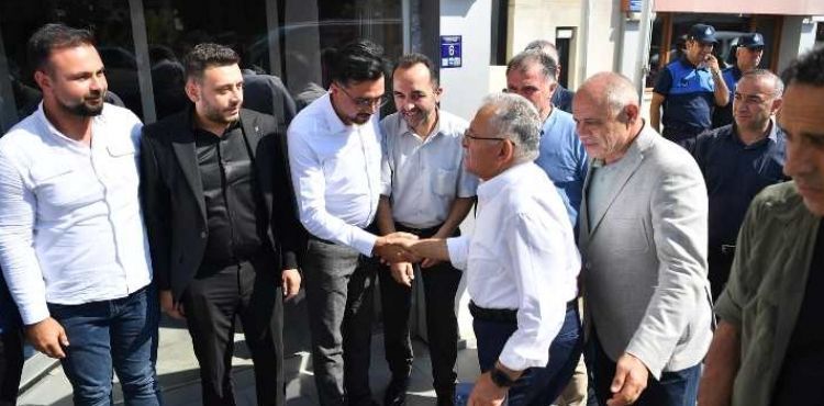 AKAR VE BÜYÜKKILIÇ’TAN YAHYALI BELEDİYESİ VE TEKSTİL FABRİKASI ŞANTİYESİNE ZİYARET