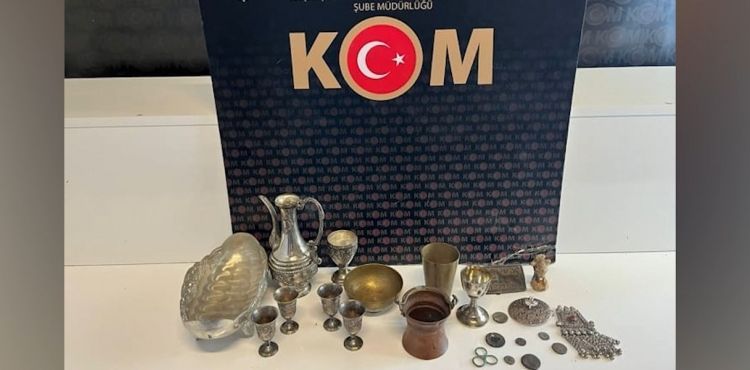 Tarihi eser kaçakçılığı operasyonunda 3 gözaltı