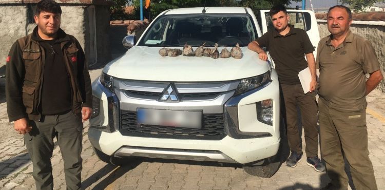 Yasa dışı av: 15 kişiye cezai işlem