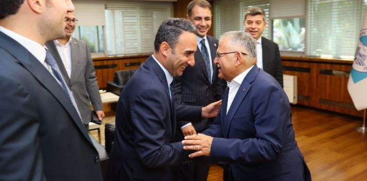 BAŞKAN BÜYÜKKILIÇ, SOCAR YETKİLİLERİNİ AĞIRLADI