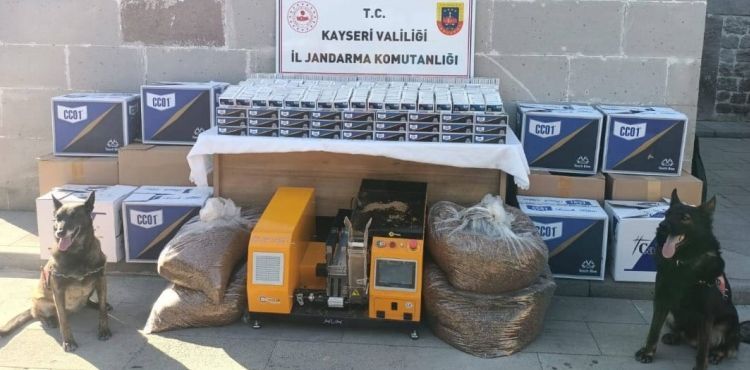 Jandarma ekiplerinden kaçakçılık operasyonu