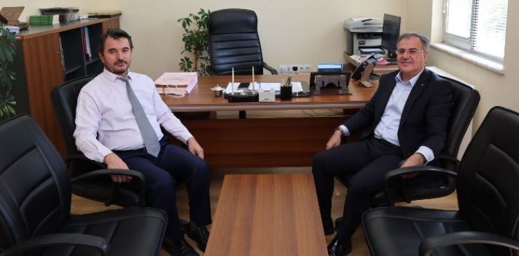 BAŞKAN ÖZDOĞAN’DAN HACILAR MÜFTÜLÜĞÜ'NE ZİYARET