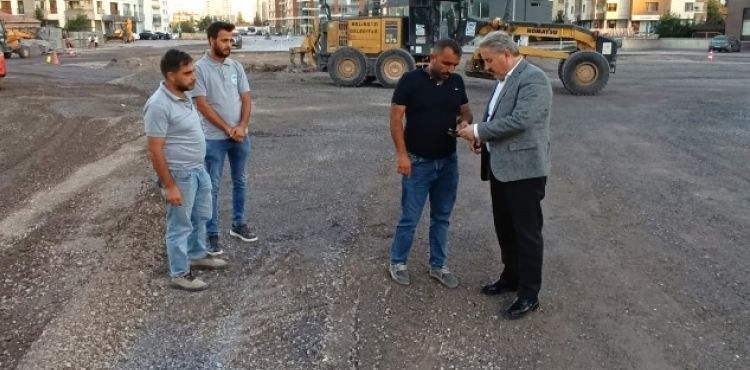 BAŞKAN PALANCIOĞLU, YILDIRIM BEYAZIT’I HULUSİ AKAR’A BAĞLAYACAK OLAN BÜYÜK KAVŞAK ÇALIŞMASINI İNCELEDİ