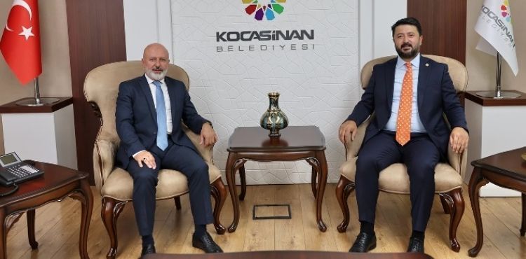 BAŞKAN ÇOLAKBAYRAKDAR, AK PARTİ NEVŞEHİR MİLLETVEKİLİ EMRE ÇALIŞKAN’I AĞIRLADI
