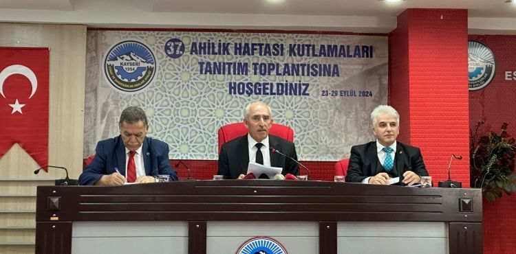 23-29 Eylül’de Ahilik Haftası kutlamaları yapılacak