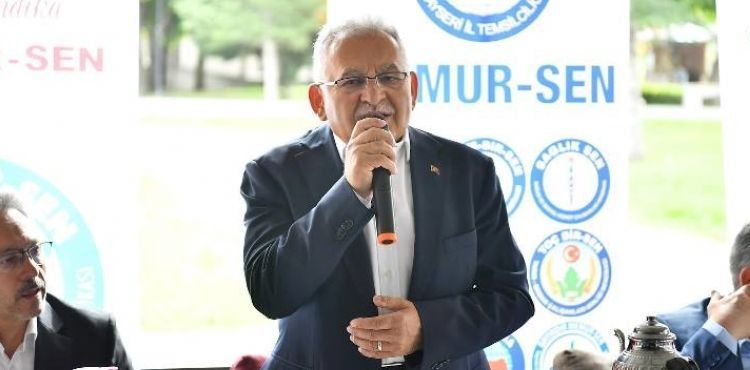 BAŞKAN BÜYÜKKILIÇ, MEMUR-SEN ÜYELERİ İLE BİR ARAYA GELDİ
