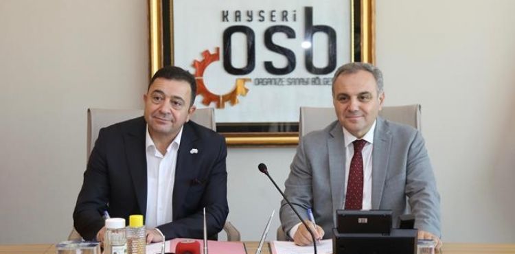 Kayseri OSB’den ERÜ’ye Destek