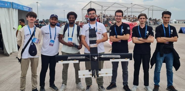 Kayseri’de okuyan yabancı uyruklu öğrencilerin TEKNOFEST başarısı