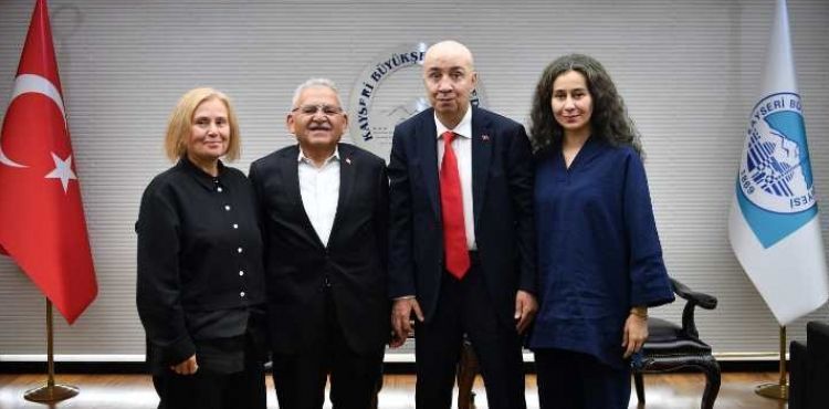 BAŞKAN BÜYÜKKILIÇ, CUMHURBAŞKANI BAŞDANIŞMANI ASLAN’I MAKAMINDA AĞIRLADI