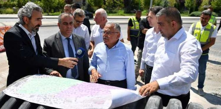 BAŞKAN BÜYÜKKILIÇ: “TALAS MEVLANA YAĞMUR SUYU HATTI İMALATIMIZI TAMAMLADIK”