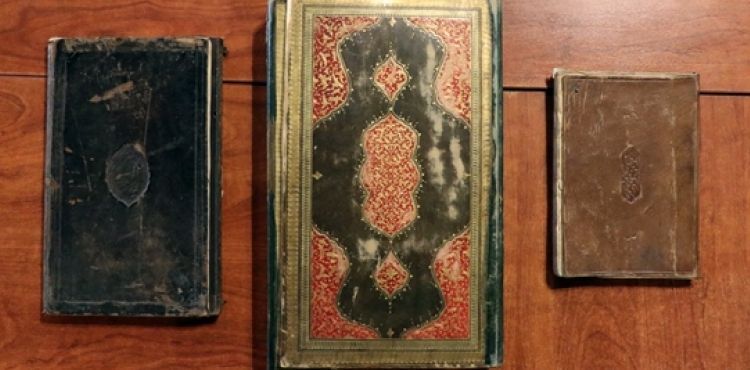 Öklid ve Maturidi'ninkinin de olduğu 2 bin 800 el yazması eser, bu kütüphanede korunuyor