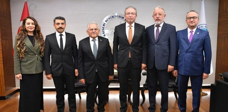BAŞKAN BÜYÜKKILIÇ, YENİ BARO BAŞKANI VE YÖNETİMİNİ AĞIRLADI