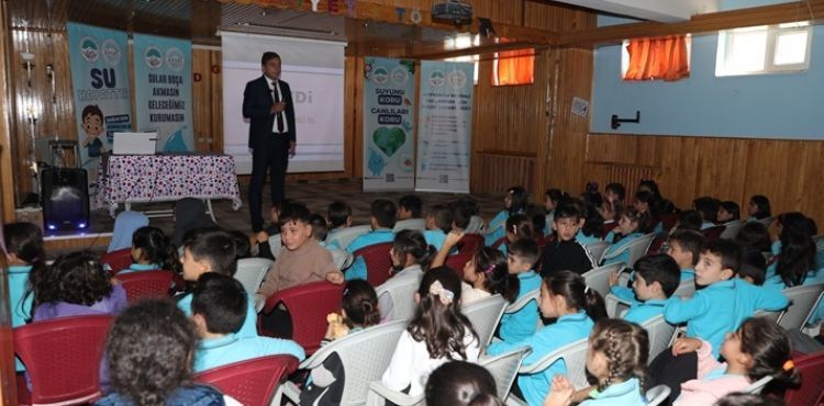 KASKİ, ÖĞRENCİLERE SU TASARRUFUNU AŞILADI