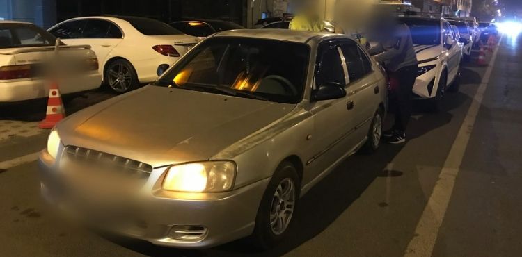 Uçmaya çalışan arabaya ceza uygulandı
