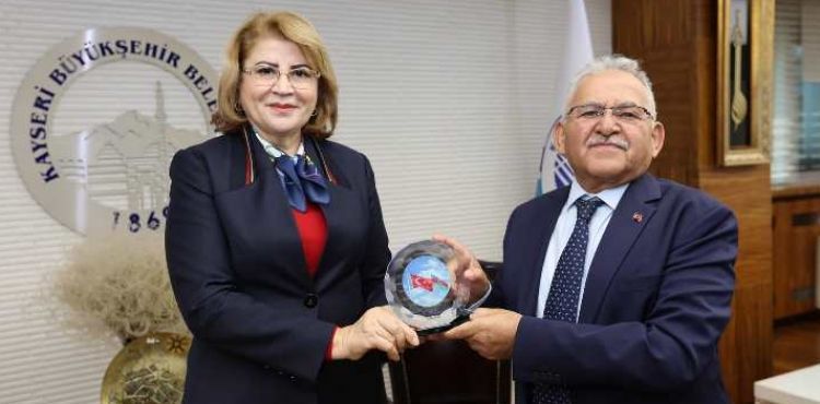 BAŞKAN BÜYÜKKILIÇ, AZERBAYCAN BÜYÜKELÇİLİK MÜSTEŞARI NESİBOVA’YI AĞIRLADI