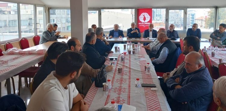 MAZLUMDER ARSLANTAŞ’I AĞIRLADI