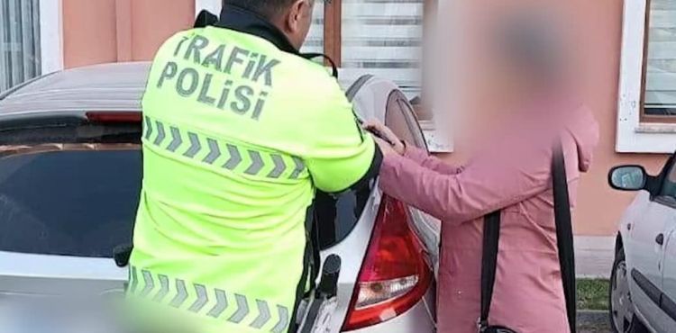Ters yönde ilerleyen araca 6 bin 439 lira ceza kesildi