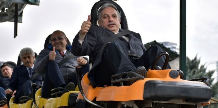 TALAS MİLLET BAHÇESİ’NE DAĞ KIZAĞI PARKURU