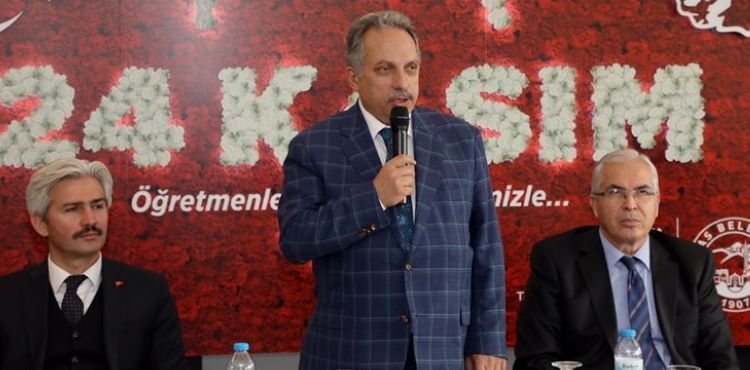 BAŞKAN YALÇIN'DAN ÖĞRETMENLER GÜNÜ MESAJI
