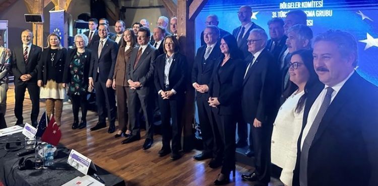 BAŞKAN PALANCIOĞLU, AB TOPLANTISINA KATILDI