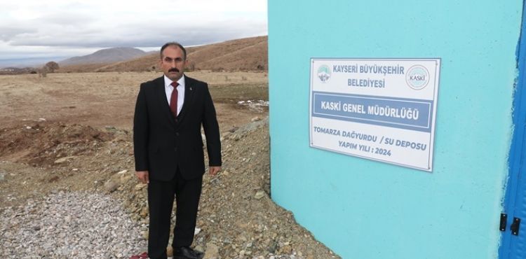 BAŞKAN BÜYÜKKILIÇ: “TOMARZA’YA 7 MİLYON TL'LİK İÇME SUYU YATIRIMI”