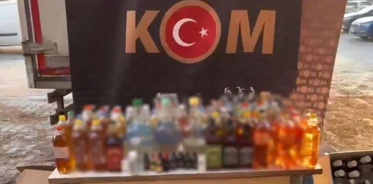 Kayseri'de yılbaşı öncesi 'sahte içki' operasyonu: 1 gözaltı