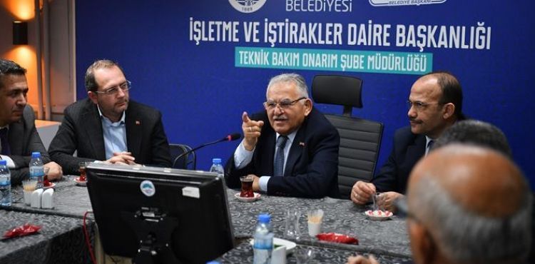 BAŞKAN BÜYÜKKILIÇ’TAN TEKNİK EKİP İLE SABAH ÇORBASI
